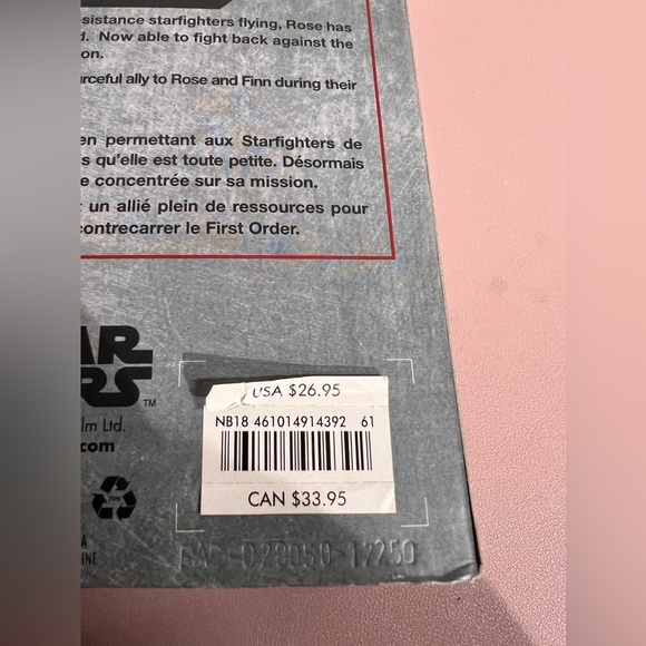 Star Wars Elite Series Die Cast Action Figure Disney Store Rose & BB-8 - Picture 7 of 10